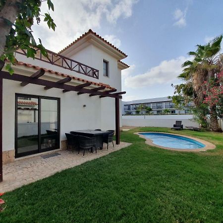 Luxusvilla in St.Maria, Sal Kap Verde-20m vom Meer Santa Maria Buitenkant foto