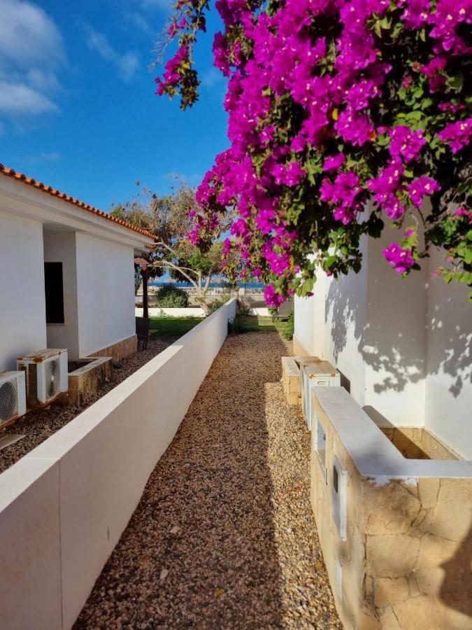 Luxusvilla in St.Maria, Sal Kap Verde-20m vom Meer Santa Maria Buitenkant foto